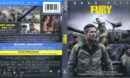 Fury (2015) Blu-Ray DVD Cover & Label
