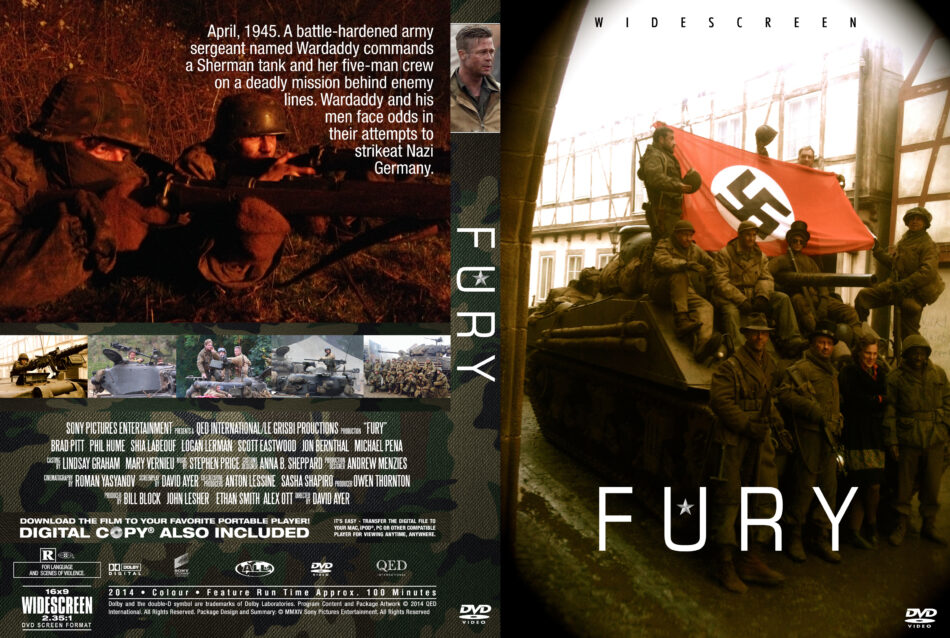 fury dvd cover