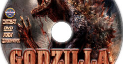 Godzilla dvd label