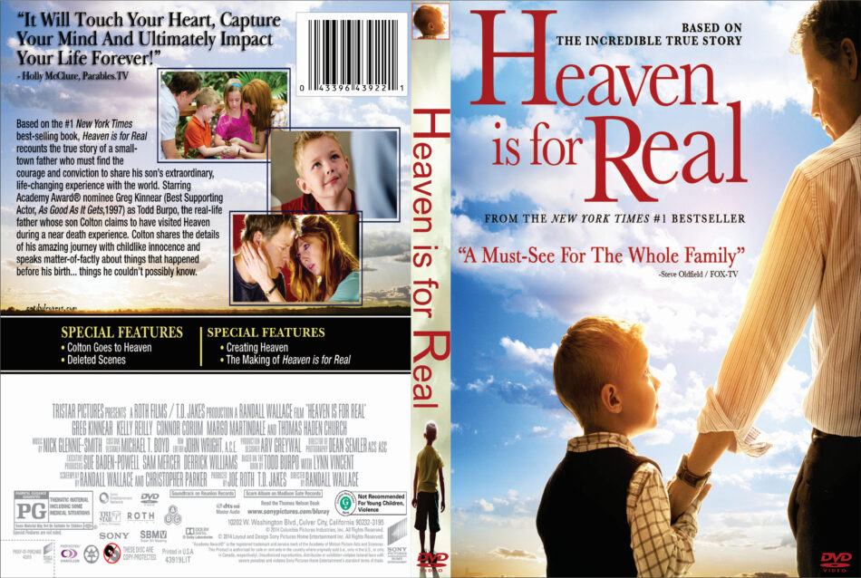 Heaven Is for Real dvd cover