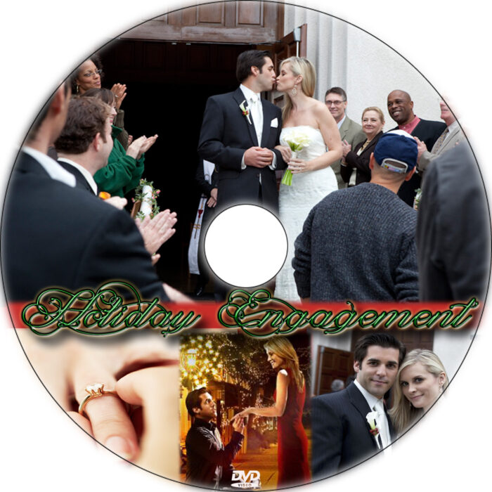 Holiday Engagement dvd label