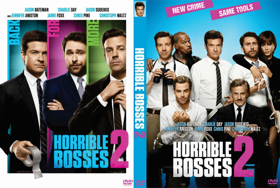 Horrible Bosses 2 dvd cover