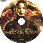 Hunger Games Mockingjay Part 1 (Blu-ray) Label