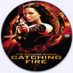 The Hunger Games: Catching Fire dvd label