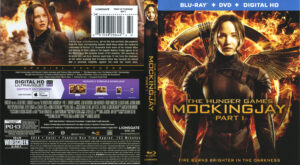 The Hunger Games: Mockingjay - Part 1 blu-ray dvd cover