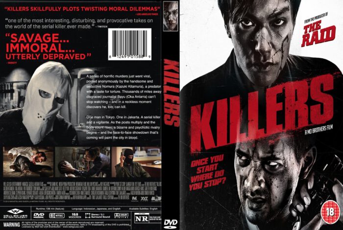 Killers 2014 custom dvd cover