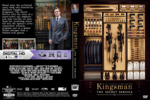 Kingsman: The Secret Service dvd cover