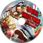 Saving Christmas dvd label