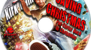 Saving Christmas dvd label