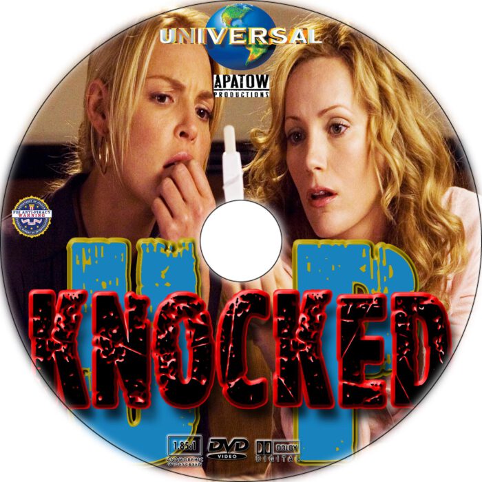 Knocked Up dvd label