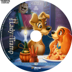 Lady and the Tramp (Blu-ray) Label