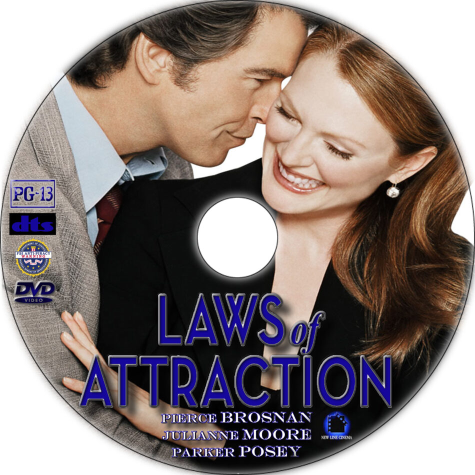 Laws of Attraction dvd label. 