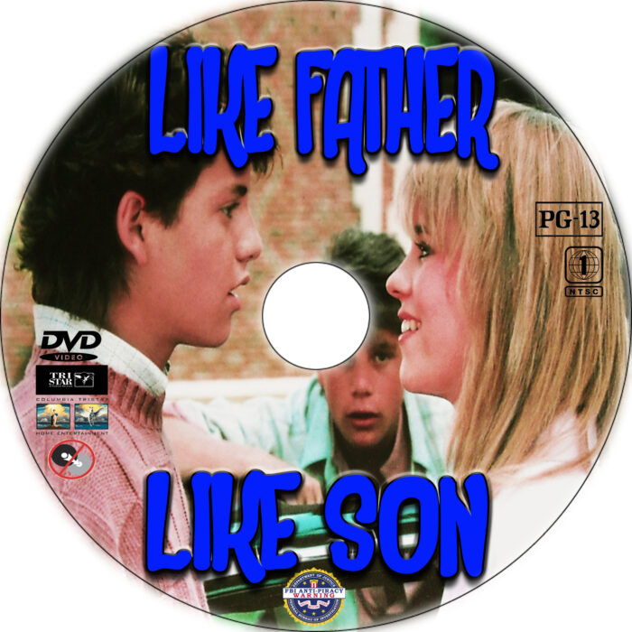 Like Father Like Son dvd label