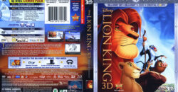 The Lion King 3D Blu-Ray DVD cover