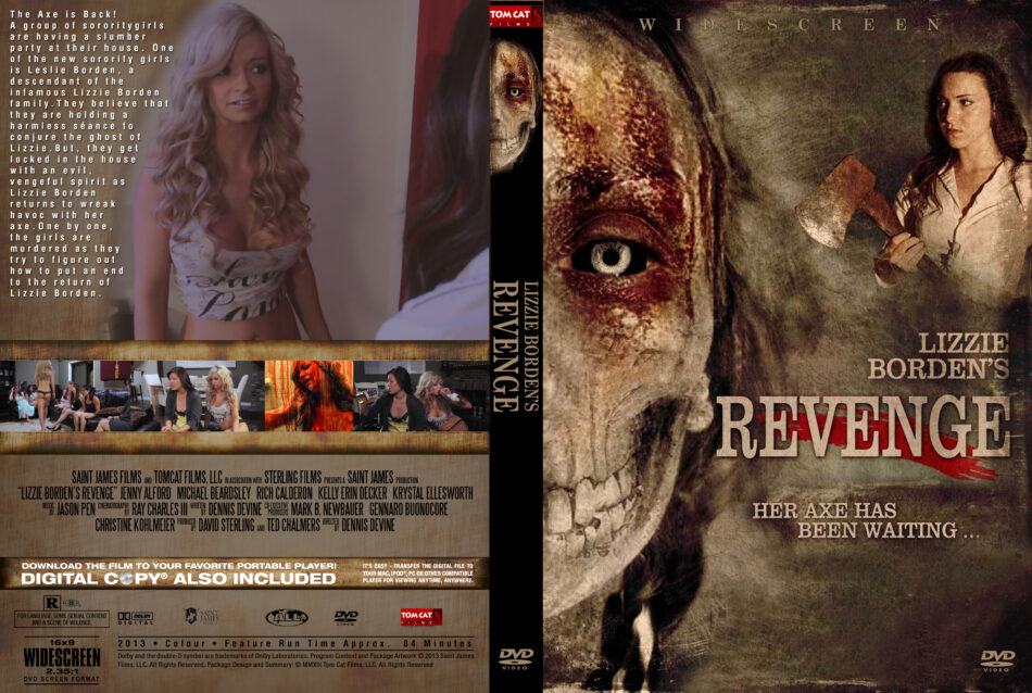 Lizzie Borden S Revenge Dvd Cover R Custom Art
