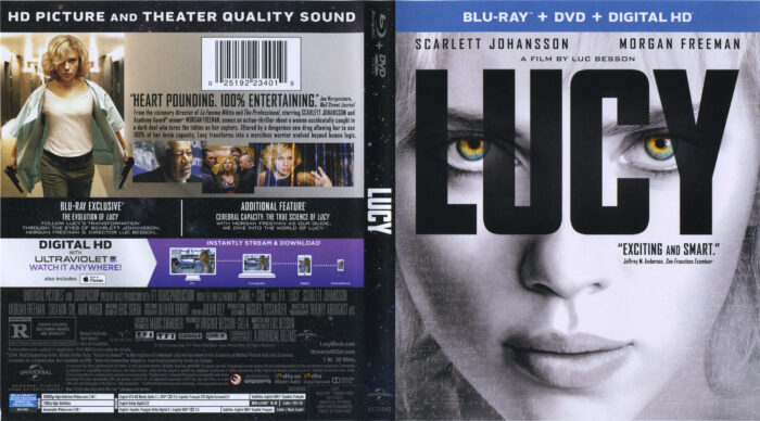 Lucy blu-ray dvd cover