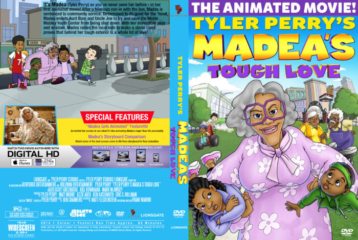 Tyler Perry's Madea's Tough Love dvd cover