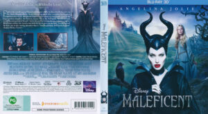 Maleficent 3D (Blu-ray) dvd cover