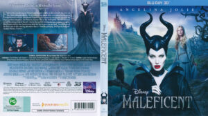 Maleficent 3D (Blu-ray) dvd cover