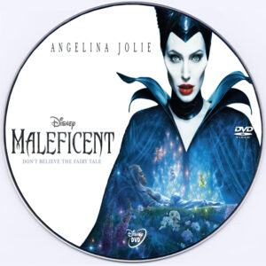 maleficent dvd label