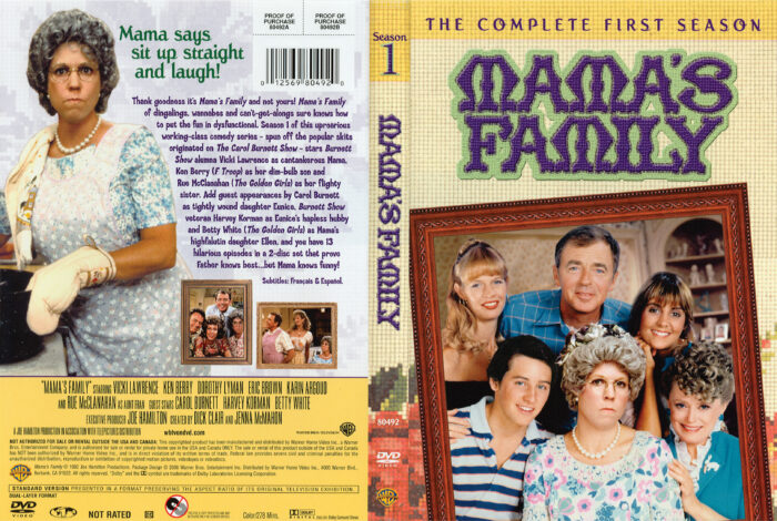 Mama's Family season 1 dvd cover