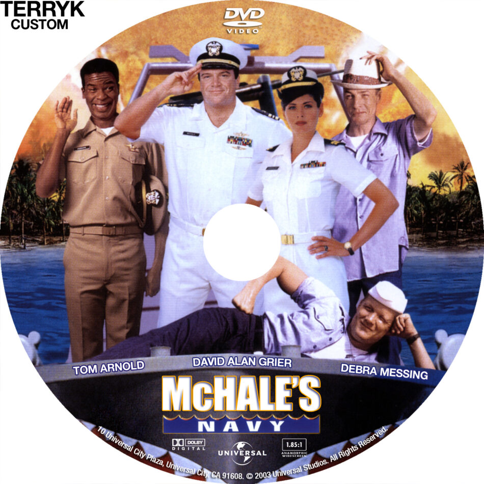McHale's Navy dvd label