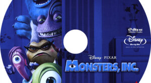 Monsters, INC (Blu-ray) Disney 3D Label
