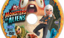 Monsters vs Aliens (2009) R1 Custom DVD Label