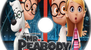 Mr. Peabody & Sherman dvd label