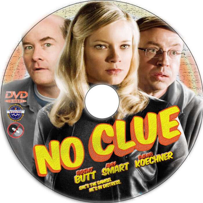 No Clue dvd label