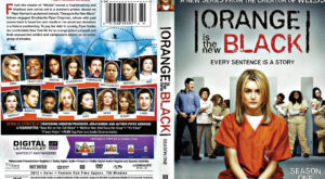 Orange Is the New Black season 1 dvd cover