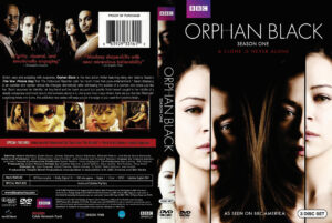 Orphan Black season 1 dvd cover