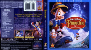 Pinocchio (Blu-ray) dvd cover