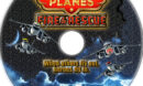 Planes: Fire & Rescue dvd label