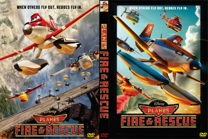 Planes: Fire & Rescue dvd cover