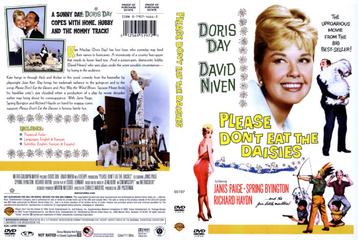 Please Don't Eat The Daisies dvd cover