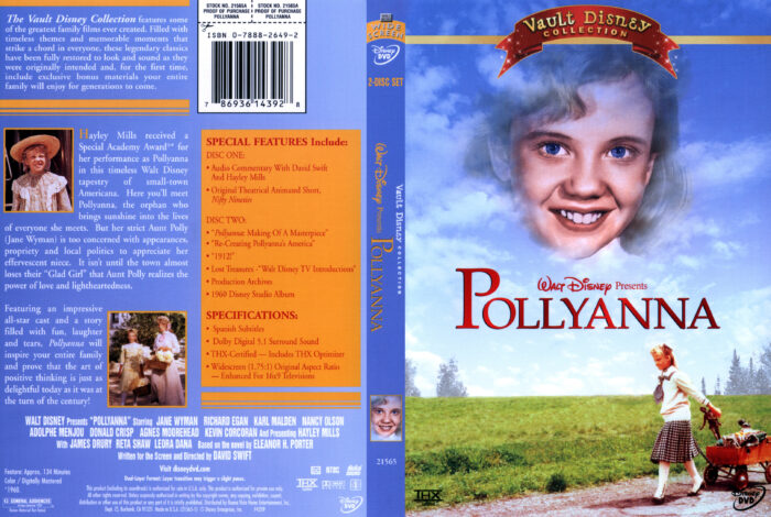 Pollyanna dvd cover