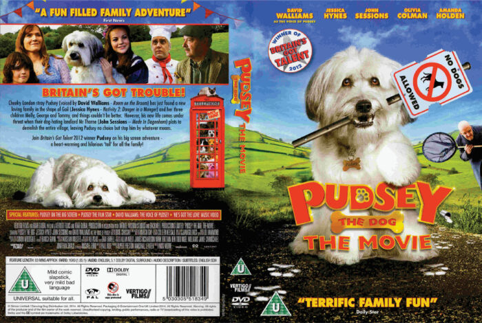 Pudsey the Dog: The Movie dvd cover