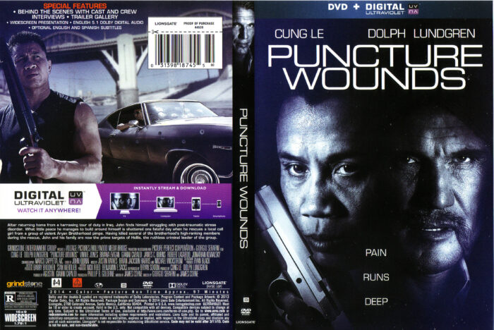 Puncture Wounds dvd cover