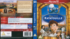 Ratatouille 3D (Blu-ray) dvd cover