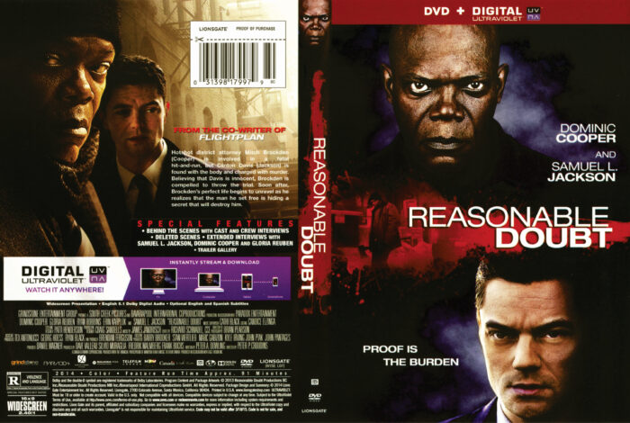 Reasonable Doubt dvd cover