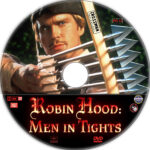 Robin Hood: Men in Tights dvd label