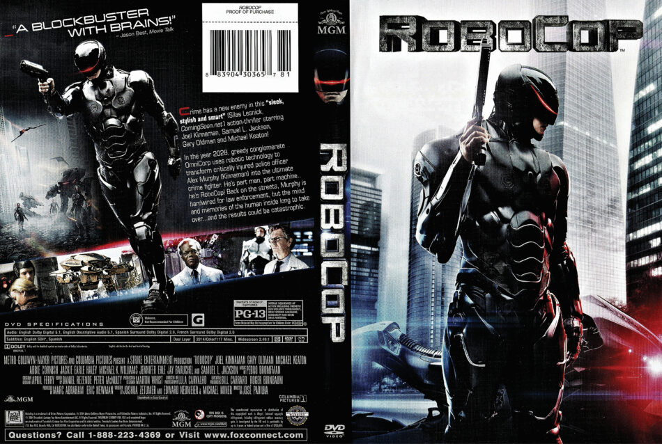RoboCop dvd cover