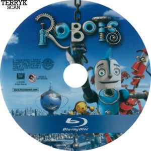 Robots (Blu-ray) Label