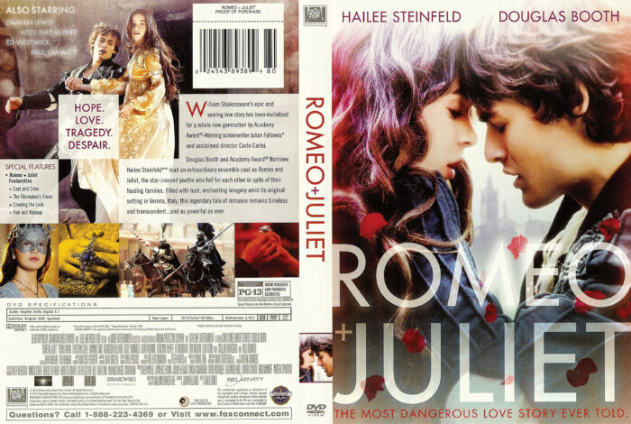 Romeo & Juliet dvd cover