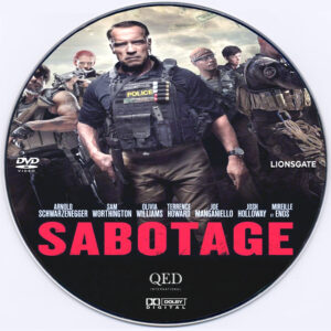 Sabotage dvd label