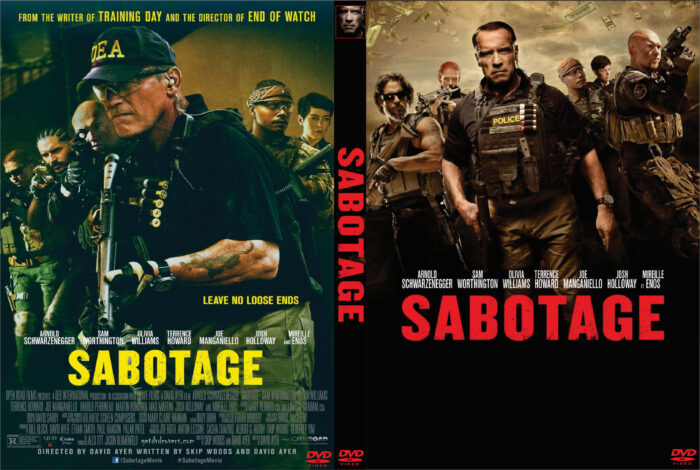 Sabotage dvd cover