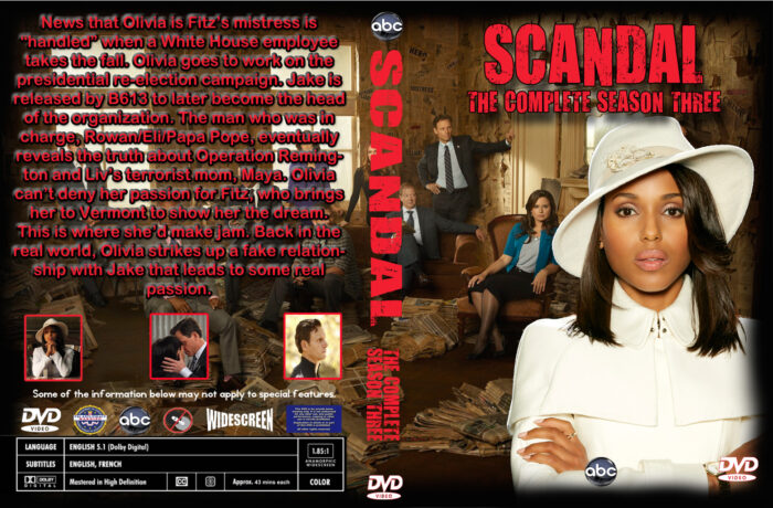 scandal season 3 dvd cover