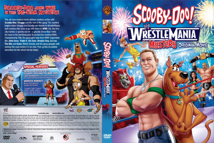Scooby-Doo! WrestleMania Mystery dvd cover
