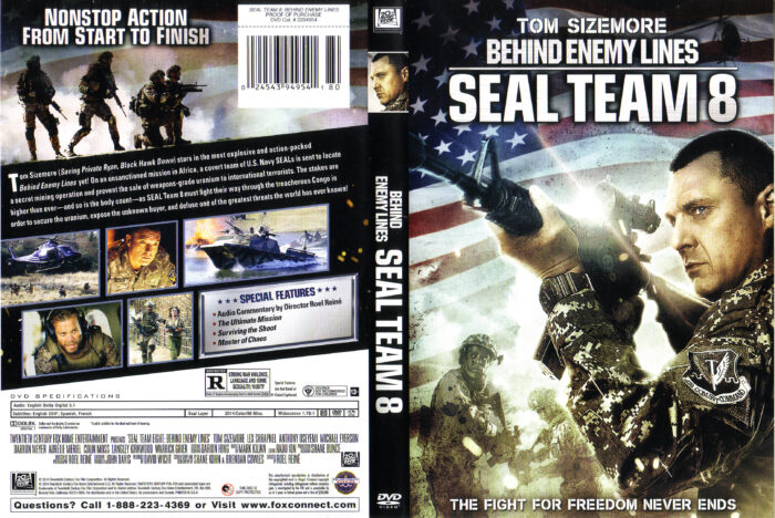 Seal Team Eight: Behind Enemy Lines dvd cover
